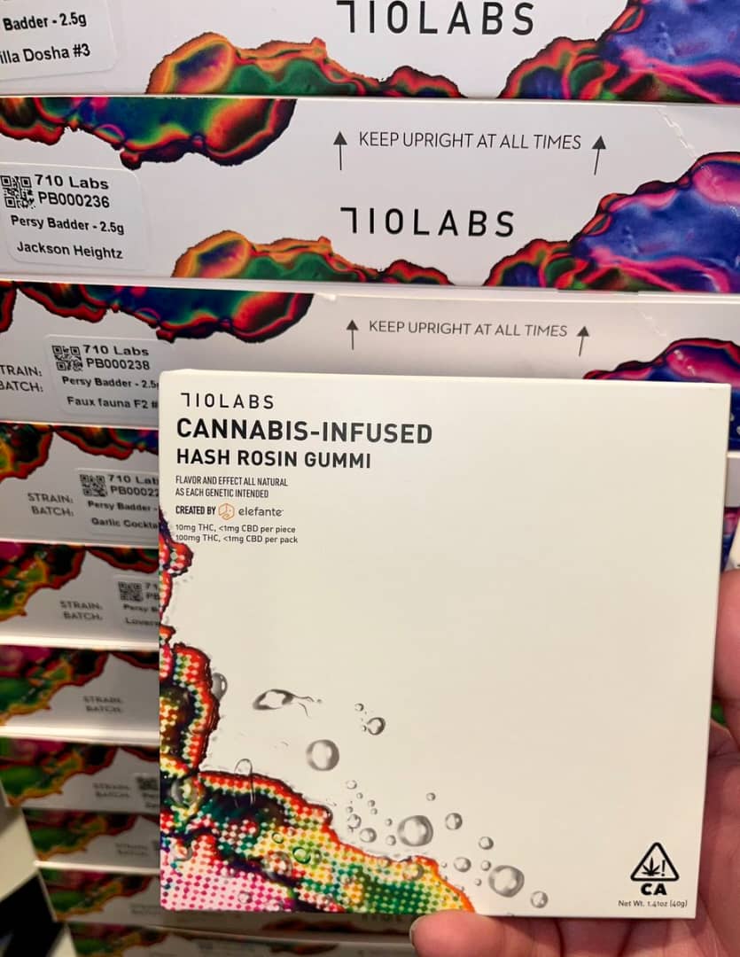 710 Labs Cannabis-Infused Hash Rosin Gummies - Image 2
